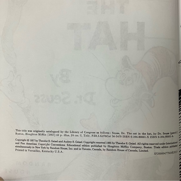 Vintage Dr. Suess Books - Picture 2 of 8